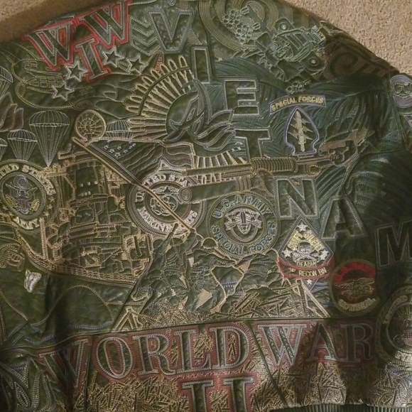 Men's Leather Jacket - Picture 1 of 4